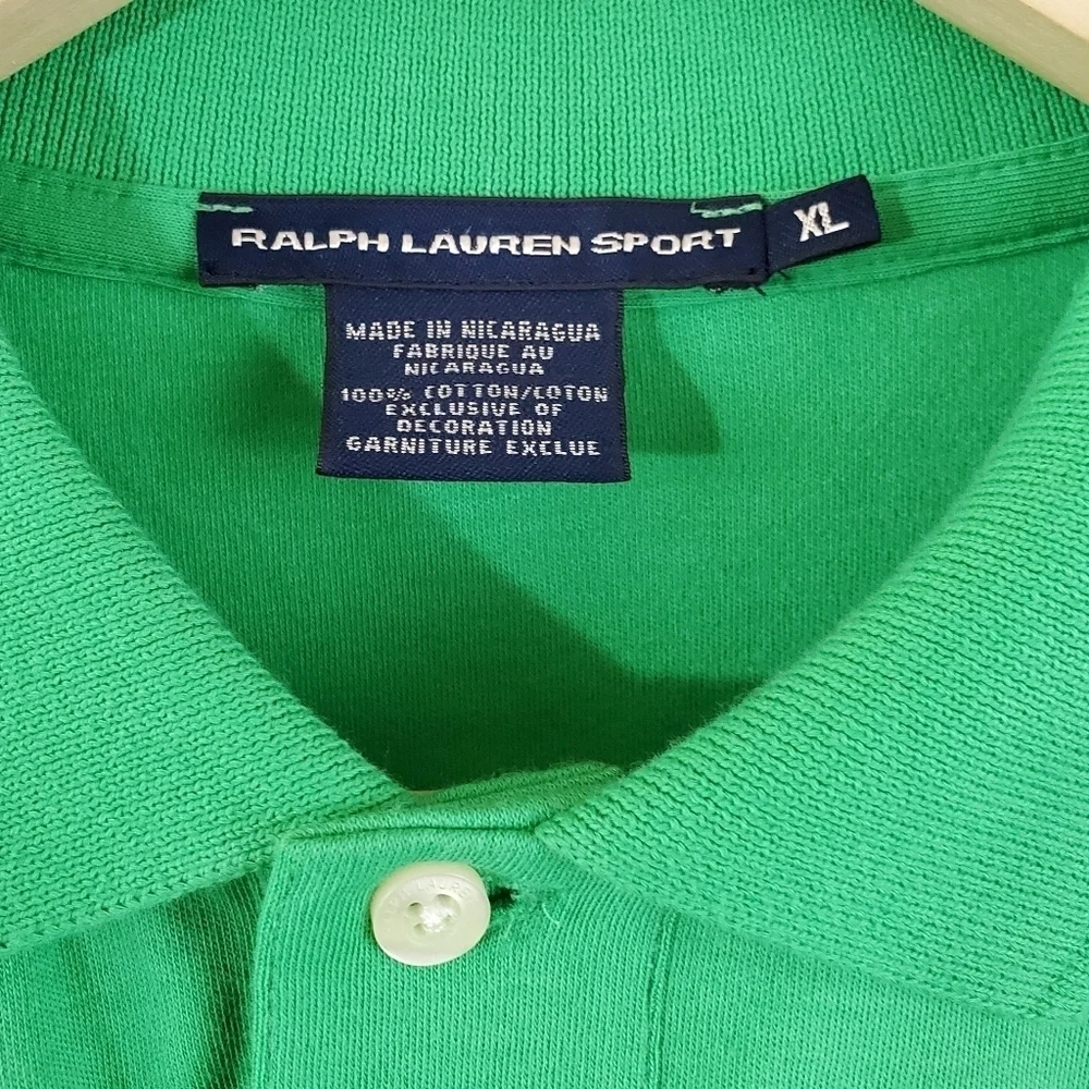 Ralph Lauren Sports Green Short-Sleeve Shirt